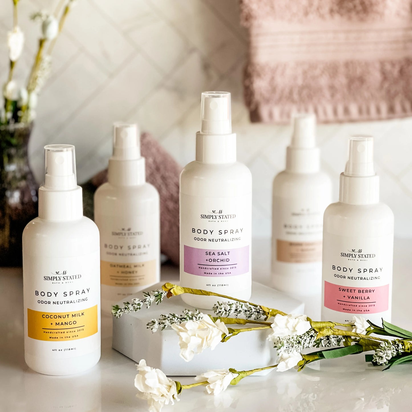 Sea Salt + Orchid Body Spray