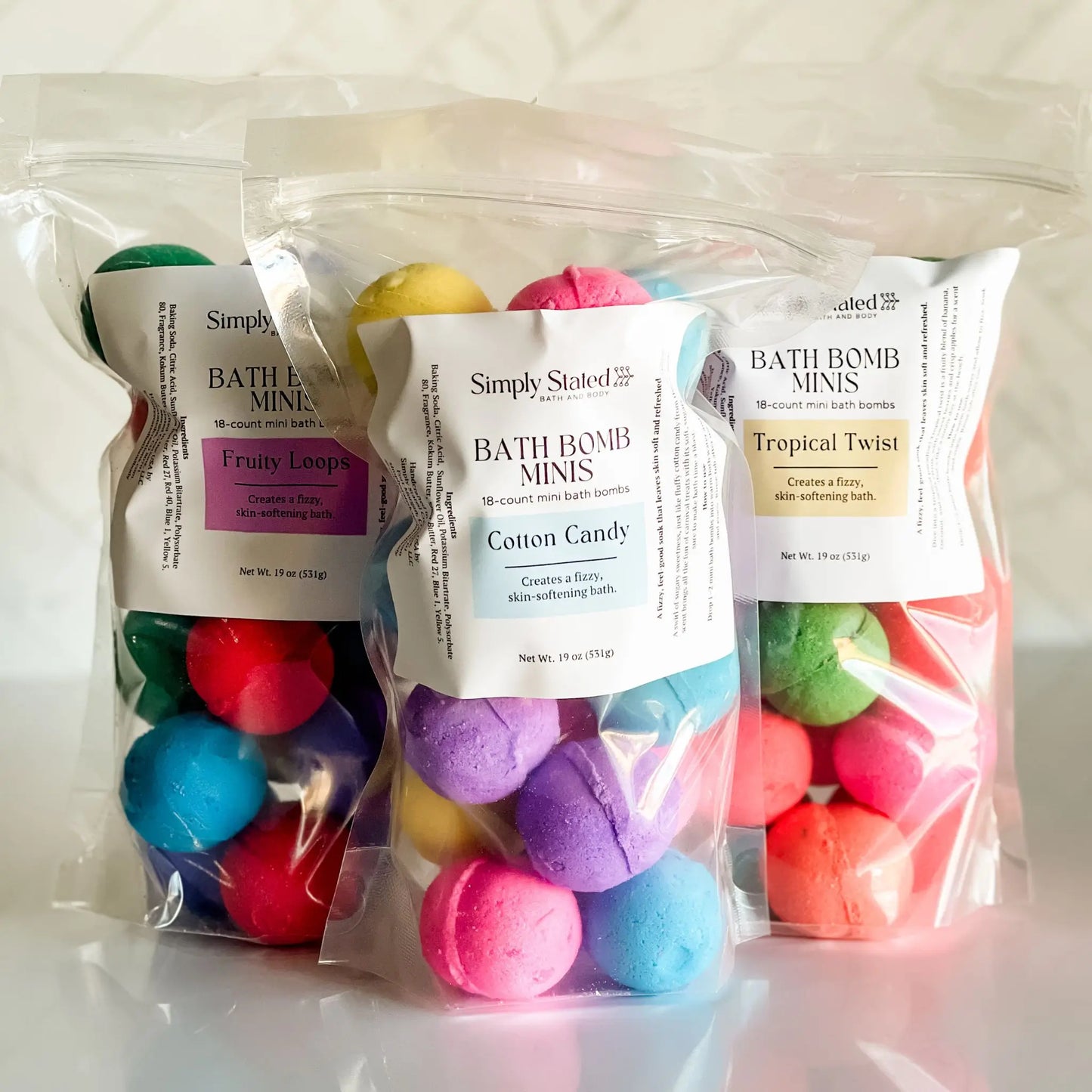 Tropical Twist Bath Bomb Minis (18-count)