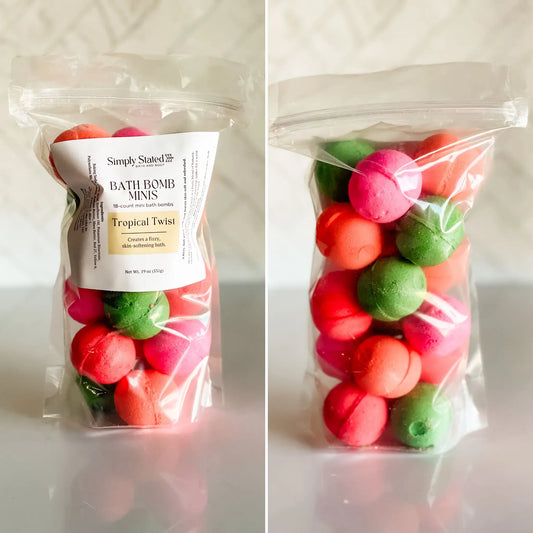Tropical Twist Bath Bomb Minis (18-count)
