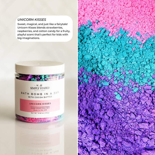 Unicorn Kisses Bath Bomb Powder