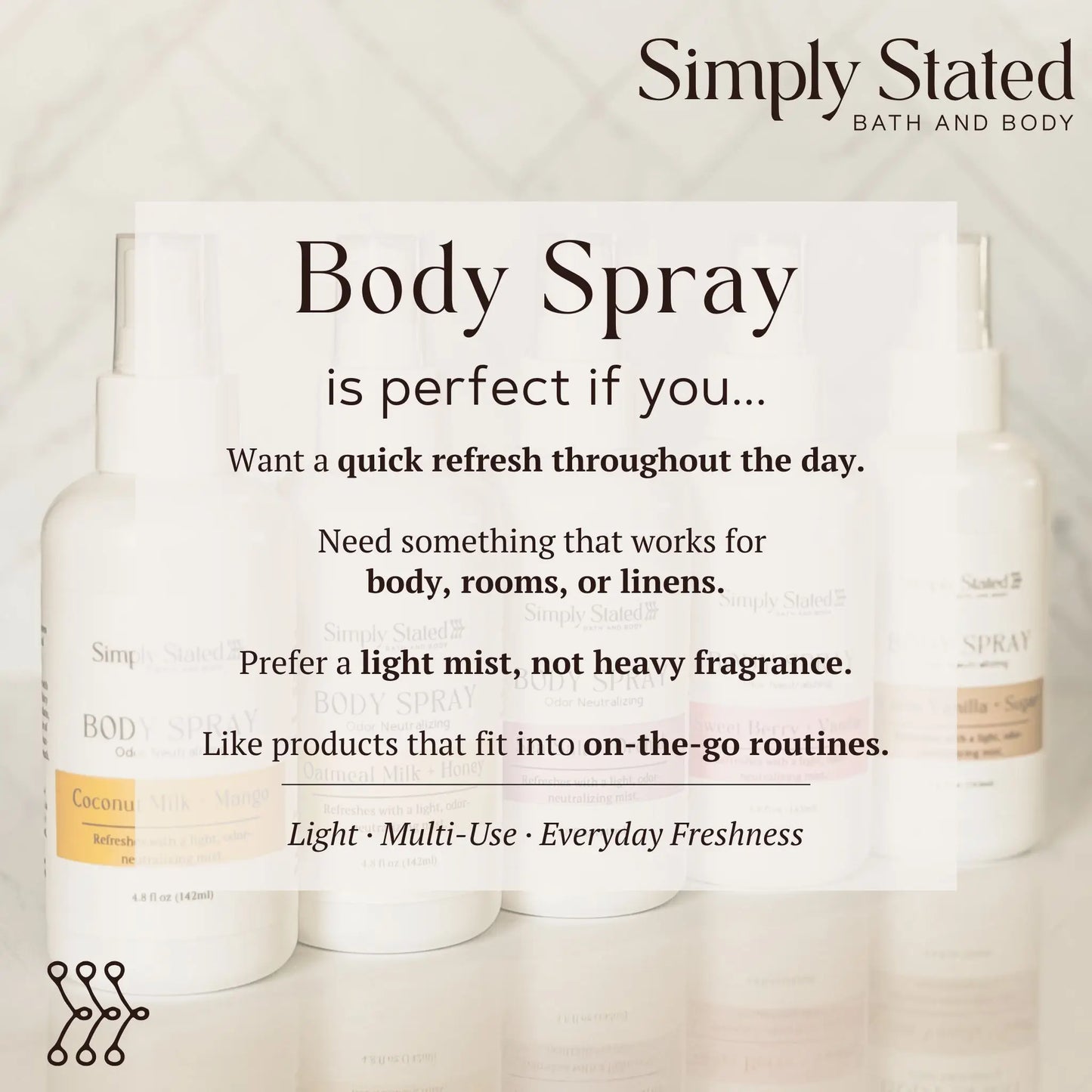 Sea Salt + Orchid Body Spray