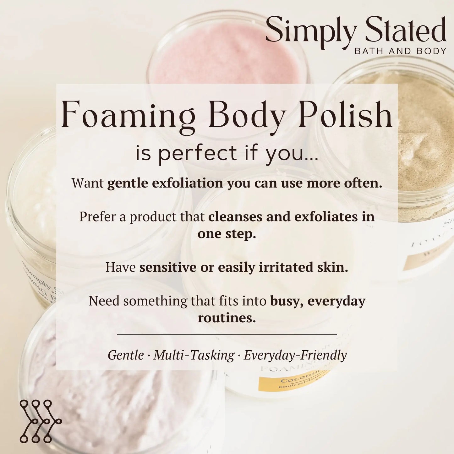 Sweet Berry + Vanilla Foaming Body Polish
