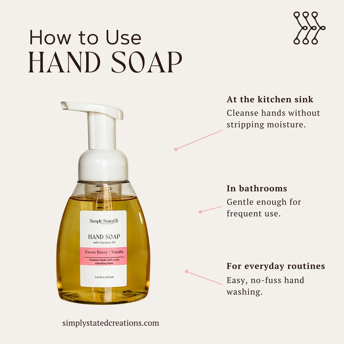 Warm Vanilla + Sugar Foaming Hand Soap